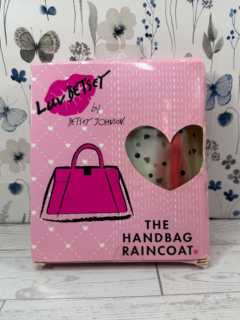 Betsey Johnson The Handbag Raincoat